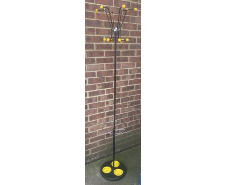 A 1950/60s mid-century Eames Atomic Sputnik coat and umbrella stand