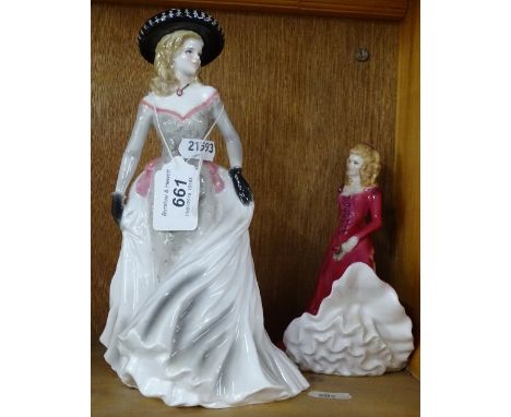 2 Royal Worcester figures.