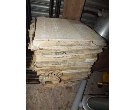 A LARGE QUANTITY OF CERAMIC TILES