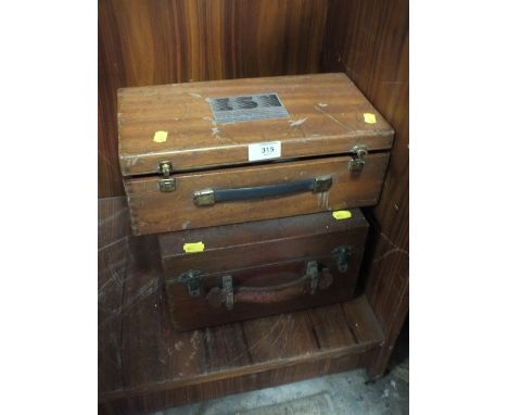 A VINTAGE DUAL RANGE ANEMOMETER BY ELECTRONIC FLO METERS LTD TOGETHER WITH A SUB STANDARD WATTMETER TYPE SWD 