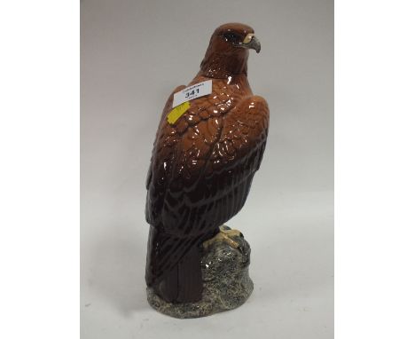 A BESWICK BENEAGLES GOLDEN EAGLE DECANTER