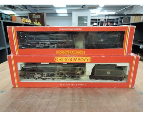 Two Hornby 00 gauge Locos &amp; Tenders, 4-6-2 Royal Star, boxed R 2091 and 4-6-0 44932, boxed