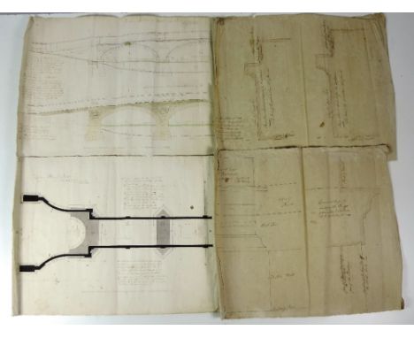 Rare Original Architectural Drawings, c. 1779

Architecture: Cooley (Thos.) Detailed Original Drawings and Specifications for