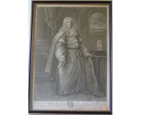 Painted and Engraved by I. Brooks

Mezzotint Portrait: "The Rt. Honble. Henry Singleton Esq. Lord Chief Justice of His Majest