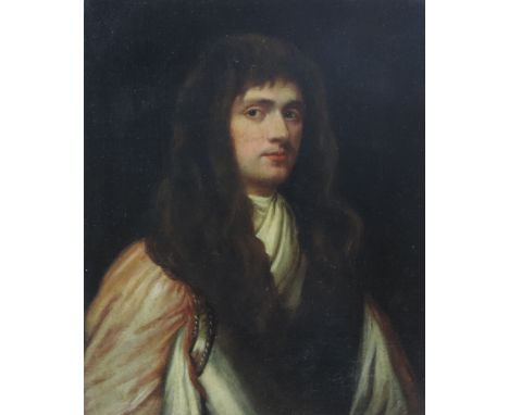 18th Century English School

"Fine, Half-length Portrait of James Butler of Kilkenny Castle," O.O.C., approx. 66cms x 56cms (