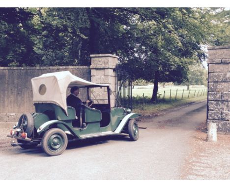 A rare and unusual "Siva Parisienne" Citroen 2CV Based Kit Car, painted army green, with canvas roof,  based on 1963 Citroen 