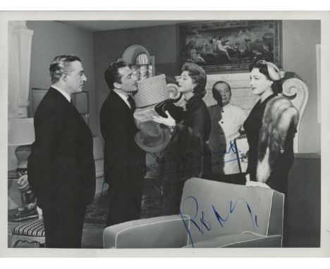 Vittorio De Sica (1901-1974), Italian film director and actor. A vintage signed 9.5x7 inch photo, in costume as Carlo Reani a