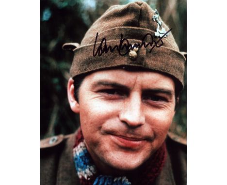 Ian Lavender signed 10x8 inch Dads Army colour photo. Good condition. All autographs come with a Certificate of Authenticity.