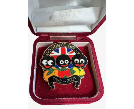 Robertson's Goodbye Golly in plush red presentation box.These items are listed on the basis they are illustrative of a bygone