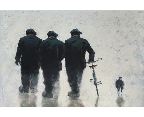 Alexander Millar (Scottish, b.1960), ‘One of The Boys’, limited edition giclée print, signed in pencil lower right, numbered 