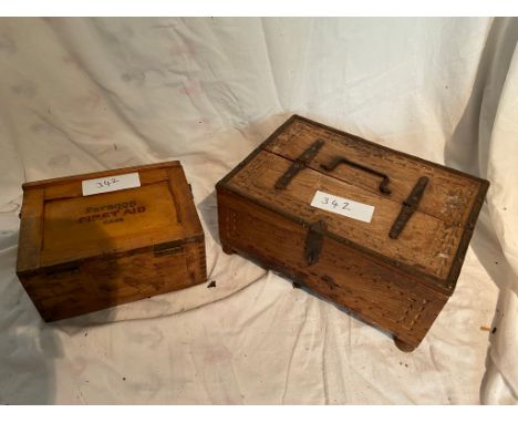 Indian box and first aid box 