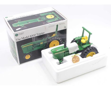 ERTL 1/16 scale Model of a No.5684 John Deere 4000 Tractor, housed in a polystyrene packed pictorial card worn box with model