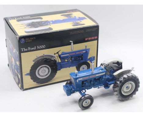 ERTL Precision Series 1/16 scale model of a Ford 5000 tractor, model No.13503 in the original polystyrene packed worn box wit
