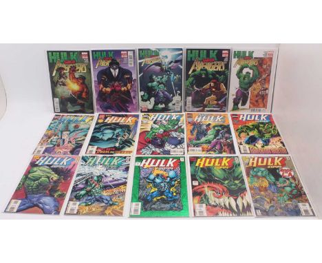 Marvel Comics a quantity of Modern Age various Hulk related comics to include; 2099 AD issues 1-10, Hulk Smash Avengers issue