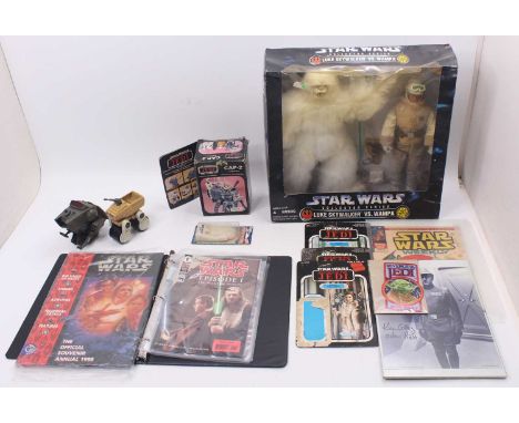 Star Wars a quantity of various novelties, figures, sets and others to include; Return Of The Jedi Boxed CAP-2 Captivator, Co