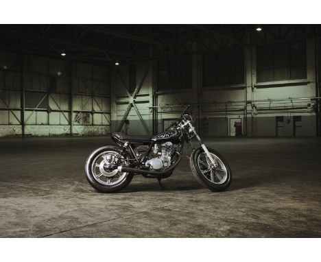 D*Face (B. 1978)Spoiled Brat, 2014 1978 Yamaha SR500Constructed in 2014, this classic Japanese 'thumper' has been de-tabbed a