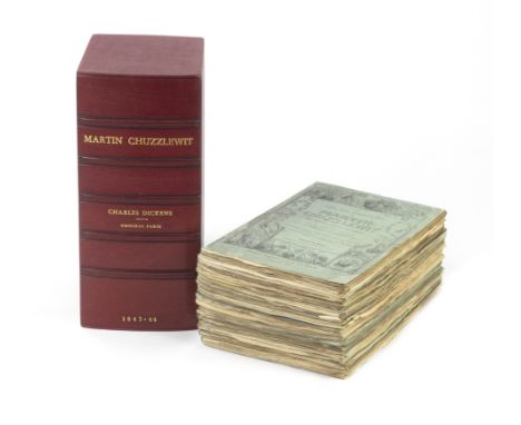 DICKENS (CHARLES)The Life and Adventures of Martin Chuzzlewit, FIRST EDITION IN ORIGINAL PARTS, 20 IN 19,  half-title, title 