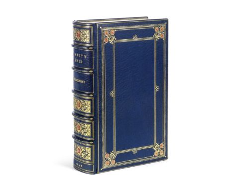 THACKERAY (WILLIAM MAKEPEACE) - 'COSWAY' BINDINGVanity Fair. A Novel Without a Hero, FIRST COMPLETE EDITION,  bound from the 