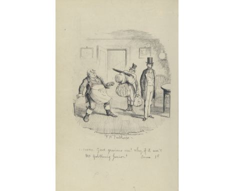 DICKENS (CHARLES) [AND MARK LEMON)]Mr. Nightingale's Diary: A Farce in One Act,  first American edition, etched frontispiece 