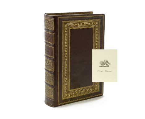 DICKENS (CHARLES)The Life and Adventures of Martin Chuzzlewit, FIRST EDITION IN BOOK FORM, EDWARD CHAPMAN'S COPY BOUND FOR HI