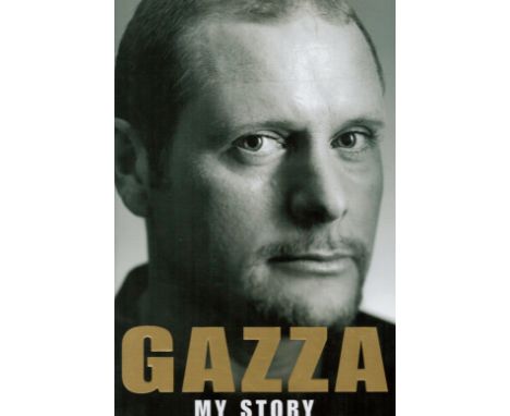 Paul Gascoigne First Edition Hardback Book Titled 'Gazza My Story'. Spine, Cover and Overall book in Excellent Condition. Goo