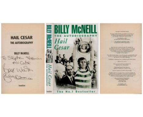 Signed Billy Mcneill The Autobiography Hail Cesar Book. Paper Back-First Edition. By Headline Publishing. Good condition. We 