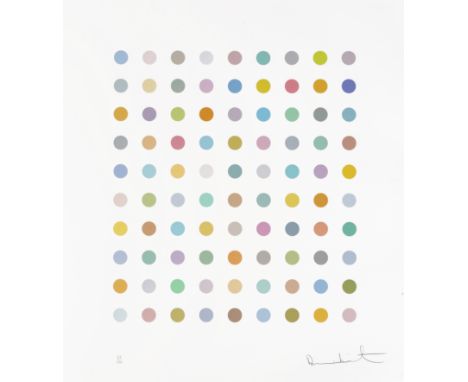 Damien Hirst (British 1965-), 'Vipera Lebetina', 2011, silkscreen in colours with glazes on Somerset Tub Sized paper, signed 