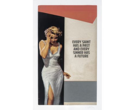 Connor Brothers (British Duo), 'Every Saint Has A Past', 2021, giclee with silkscreen varnish on wove paper, signed, dated, a