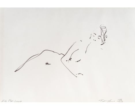 Tracey Emin (British 1963-), 'Kate Moss', 2006, etching on wove paper, signed, titled, dated, and numbered from an edition of