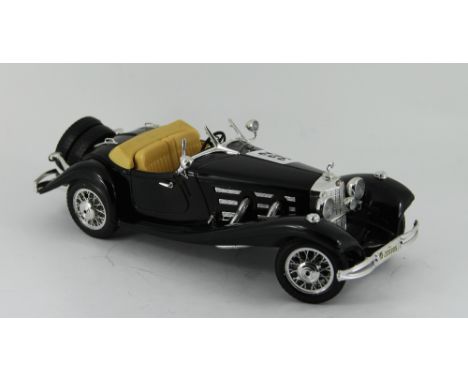 A Burago 1:20 scale of a Mercedes Benz 500K Roadster  