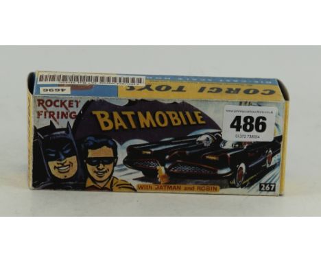 Corgi model Batmobile number 267 boxed  