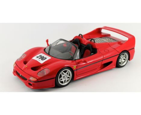 a maisto 1:18 scale model Ferrari f50  