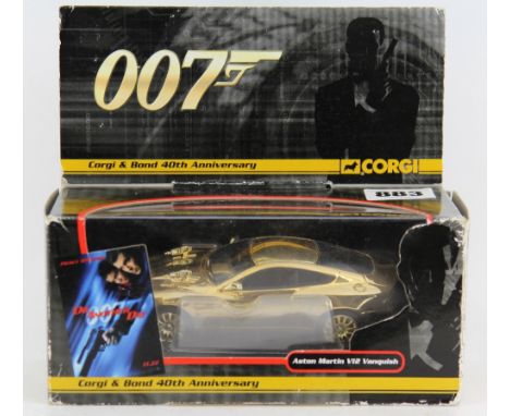 Corgi & Bond 40th Anniversary Aston Martin V12 Vanquish model  