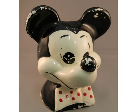 Vintage Disney Mickey Mouse money box  