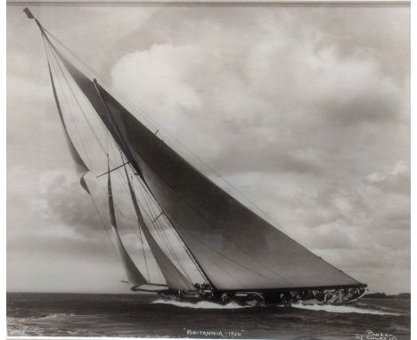 Beken of Cowes (British c.1888), ‘Britannia 1924’, silver gelatin print, numbered ‘11752’, 23cm x 29.5cm