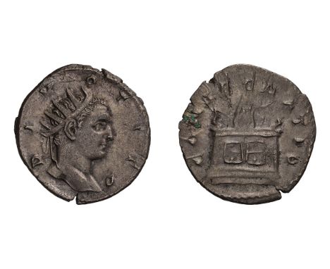  79-81 AD. Antoninianus, 3.87gg (1h). Rome, restored by Trajan Decius, 250-1 AD. Obv: DIVO TITO Radiate head of Divus Titus r