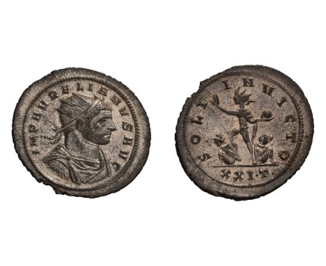  270-275 AD. Antoninianus, 3.29gg (6h). Serdica, 274 AD. Obv: IMP AVRELIANVS AVG Radiate, draped, cuirassed bust right, seen 