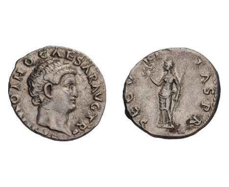  69 AD. Denarius, 3.44gg (6h). Rome. Obv: IMP M OTHO CAESAR AVG TR P Head bare right. Rx: SECV - RI - TAS P R Securitas stand