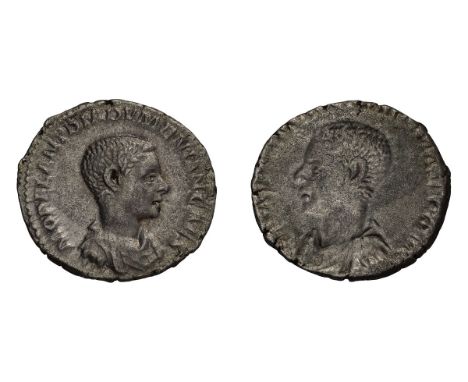  217-218 AD. Denarius, 3.02gg (12h). Rome. Obv: M OPEL ANT DIADVMENIAN CAES Bare-headed, draped, cuirassed bust right, seen f