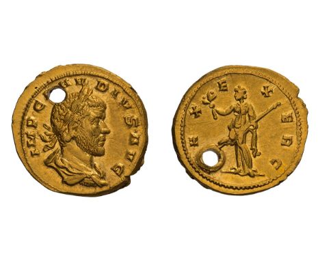 Aureus, 5.15gg (6h). Milan, 268 AD. Obv: IMP.C[L]AV - DIVS.AVG Bust laureate, draped, cuirassed right. Rx: [P]AX - E - X - ER