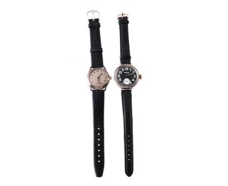 
	
		Y&nbsp;RADIO 
		A SILVER WRISTWATCH, NO. 522596, CIRCA 1917
		Movement: Manual wind, 15 jewels
		Case: Silver case, scre