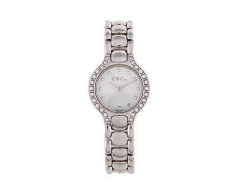 
	
		Y&nbsp;EBEL, BELUGA, REF. E9976418-20
		A LADY&#39;S STAINLESS STEEL AND DIAMOND SET BRACELET WATCH, NO. 41513911, CIRCA