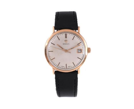 
	
		OMEGA
		A GOLD COLOURED WRISTWATCH WITH DATE, NO. 4505, CIRCA 1970
		Movement: Cal. 613, manual wind, 17 jewels
		Case: 