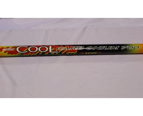 Zebco Cool Carbonium 700 pole, G-Tech, L: 6.9m. UK P&amp;P Group 2 (£20+VAT for the first lot and £4+VAT for subsequent lots)