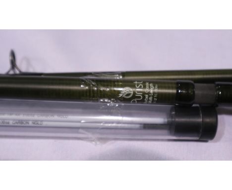 Shimano Purist LH-SP rod with three quiver tips, appears unused, cost £125. UK P&amp;P Group 2 (£20+VAT for the first lot and