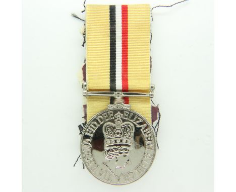 UK Iraq Service medal, named to 25177707 Pte J G Paul, Cheshire. UK P&amp;P Group 1 (£16+VAT for the first lot and £2+VAT for