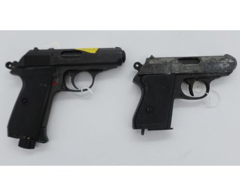 Walther Co2 pistol and a replica German Police issue PPK, both for repair. UK P&amp;P Group 1 (£16+VAT for the first lot and 