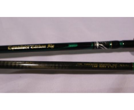 Equaliser Garden fly rod by Shakespear with a further Mackenzie Phillips rod. UK P&amp;P Group 2 (£20+VAT for the first lot a