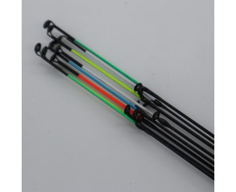 Eight quivertips, 1/2 oz to 3 1/2ozs. UK P&amp;P Group 1 (£16+VAT for the first lot and £2+VAT for subsequent lots) 