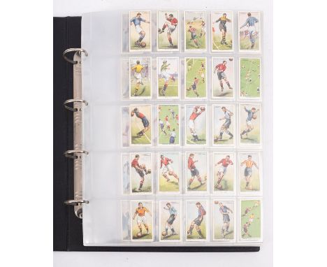 Wills, Players and other cigarette cards. An album of sets including Will's 'Historic Events',  Salmon & Glucksteins 'Traditi
